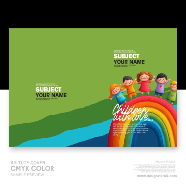 100- A3 Tute Cover - Image 2