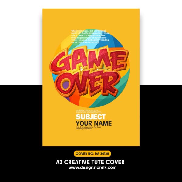 A3 Tute Cover