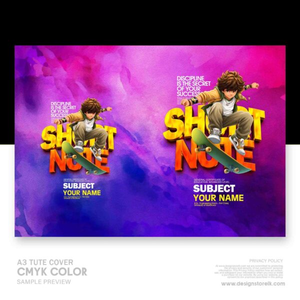 100- A3 Tute Cover - Image 3