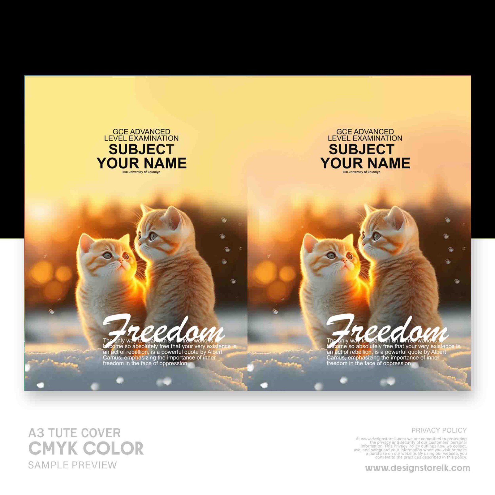 A3 Tute Cover - Image 2