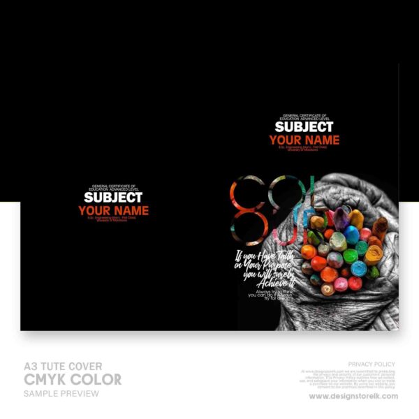 100 - A3 Tute Cover - Image 2