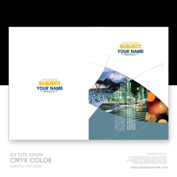 100 - A3 Tute Cover - Image 2