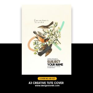 A3 Tute Cover